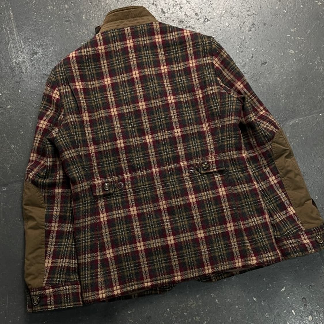 100 시리즈 패딩 울 자켓  상품이미지6