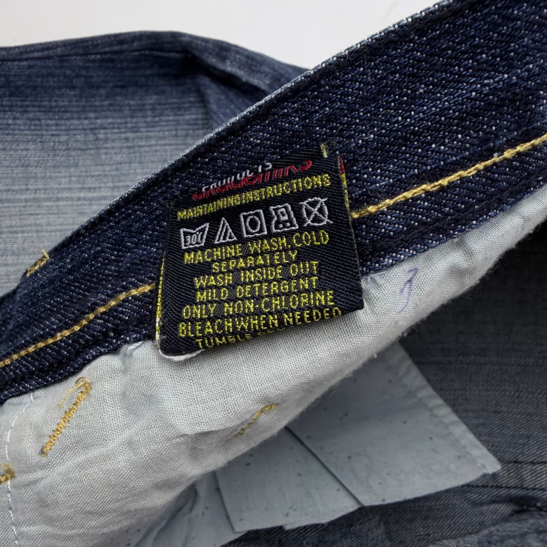 Akademiks 자수패치 올드스쿨 버뮤다 데님팬츠 상품이미지5