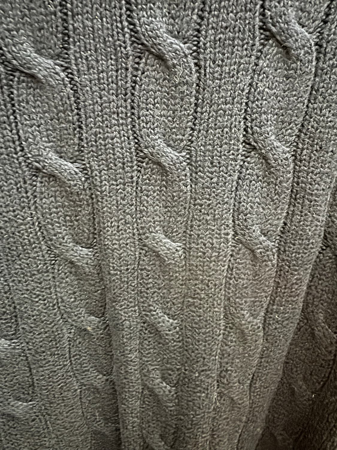 🧥 Polo랄프로렌 스웨터 케이블 크루넥 꽈베기 스웨터 - 아이보리 상품이미지8