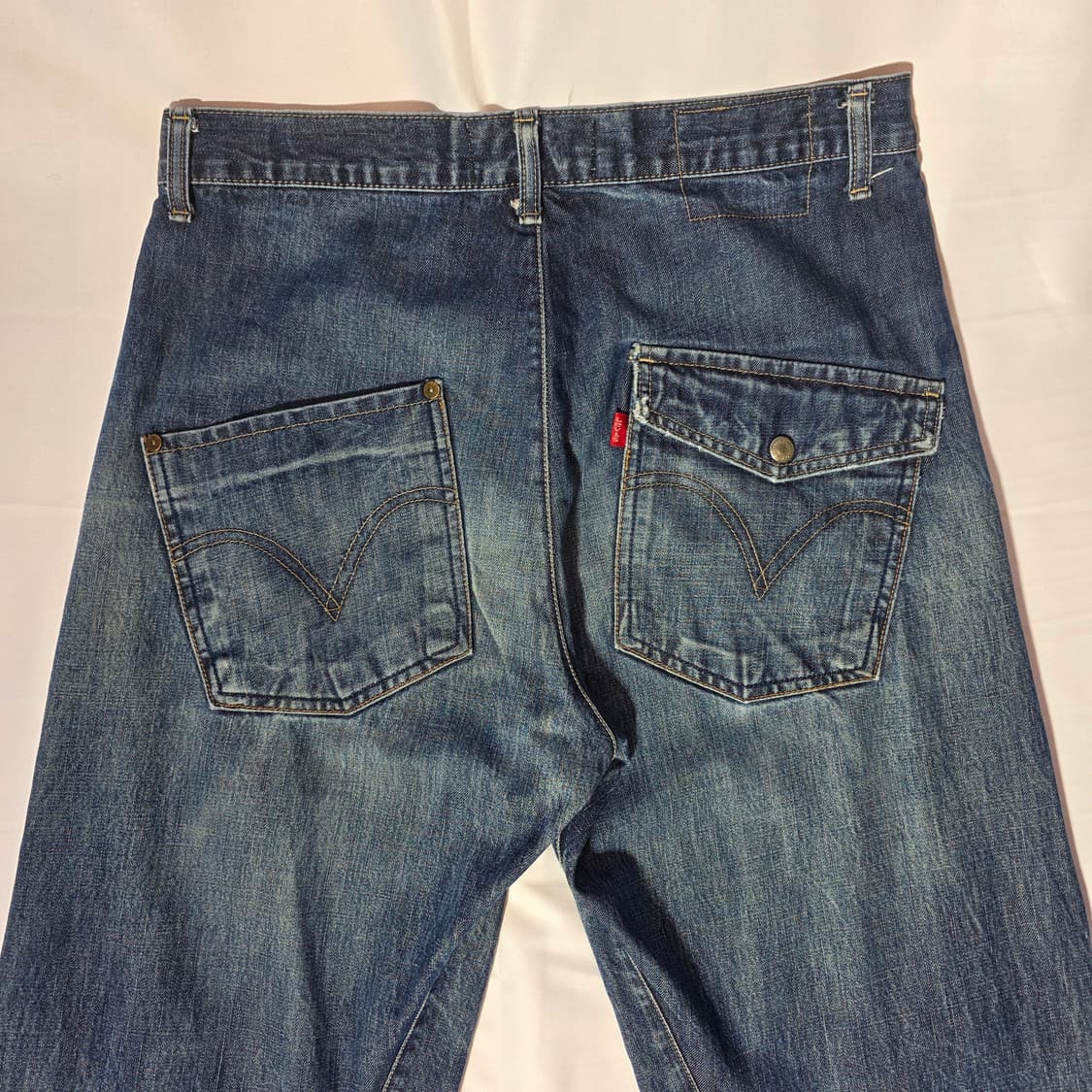 [W32L32]00s 리바이스 엔지니어드진 루즈핏 엔진 데님 팬츠 상품이미지7