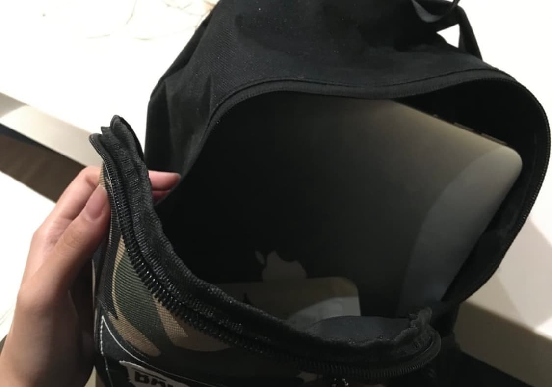 베이프 가방 백팩 + 마일로 키링 새상품 정품 상품이미지4