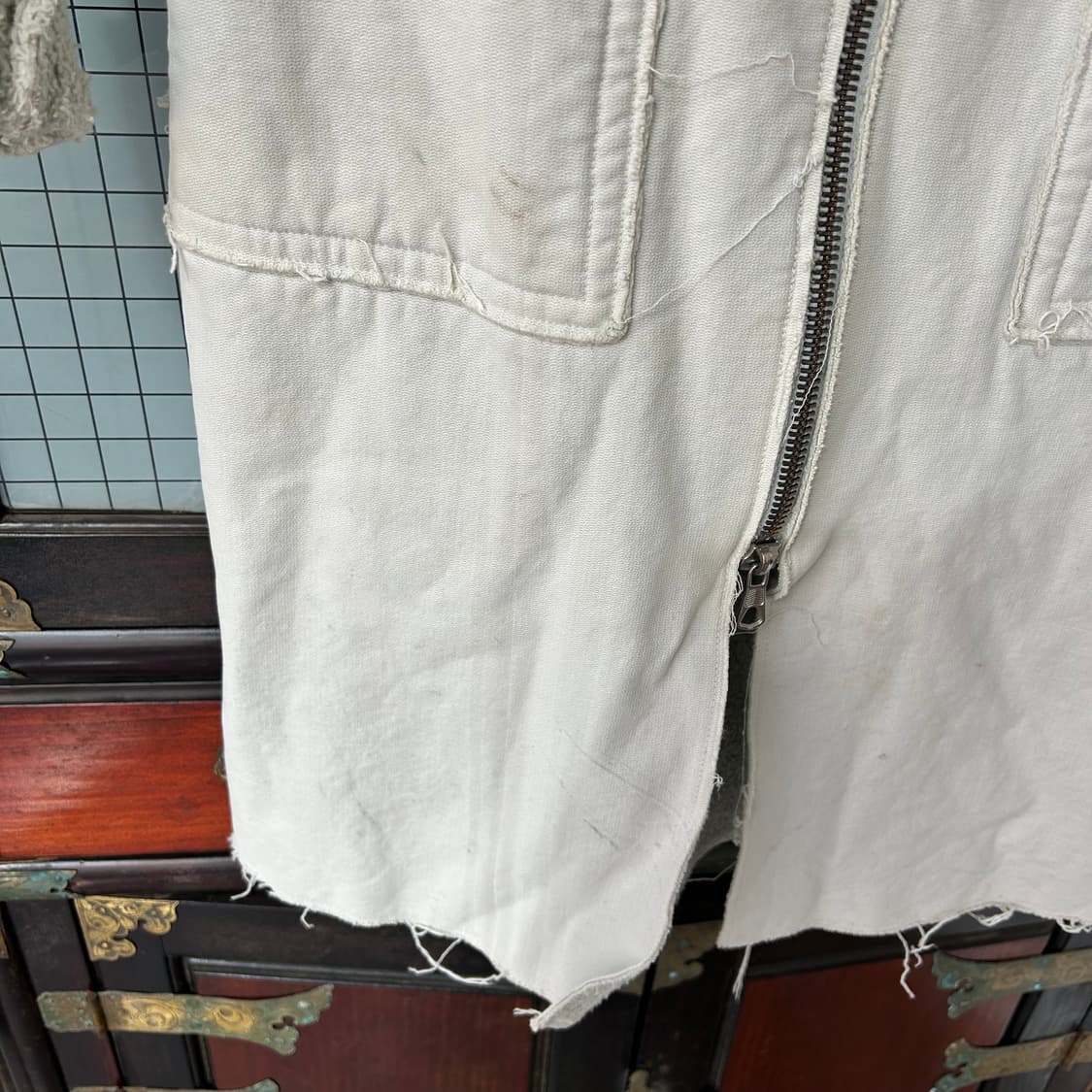 AW02 마틴 마르지엘라 NO.6 시어링 하이넥 파카 상품이미지6