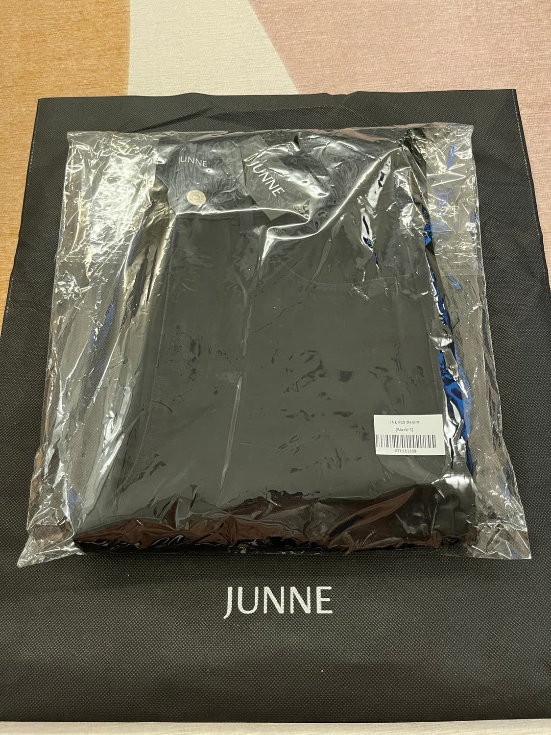 준느 P19 Denim Black -S  상품이미지1