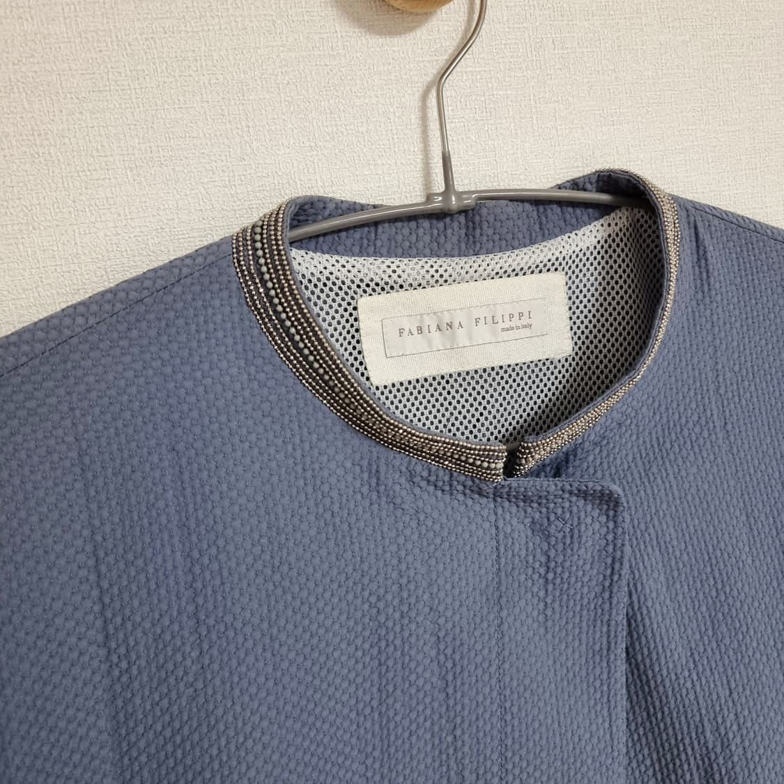 파비아나 필리피 텍스쳐드 자켓 (55-날씬66/표기42) 상태최상 상품이미지2