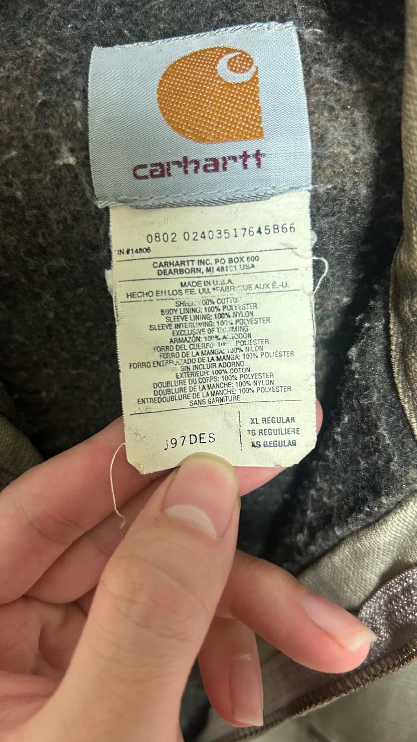 칼하트 디트로이트 j97 Des [XL] 상품이미지6