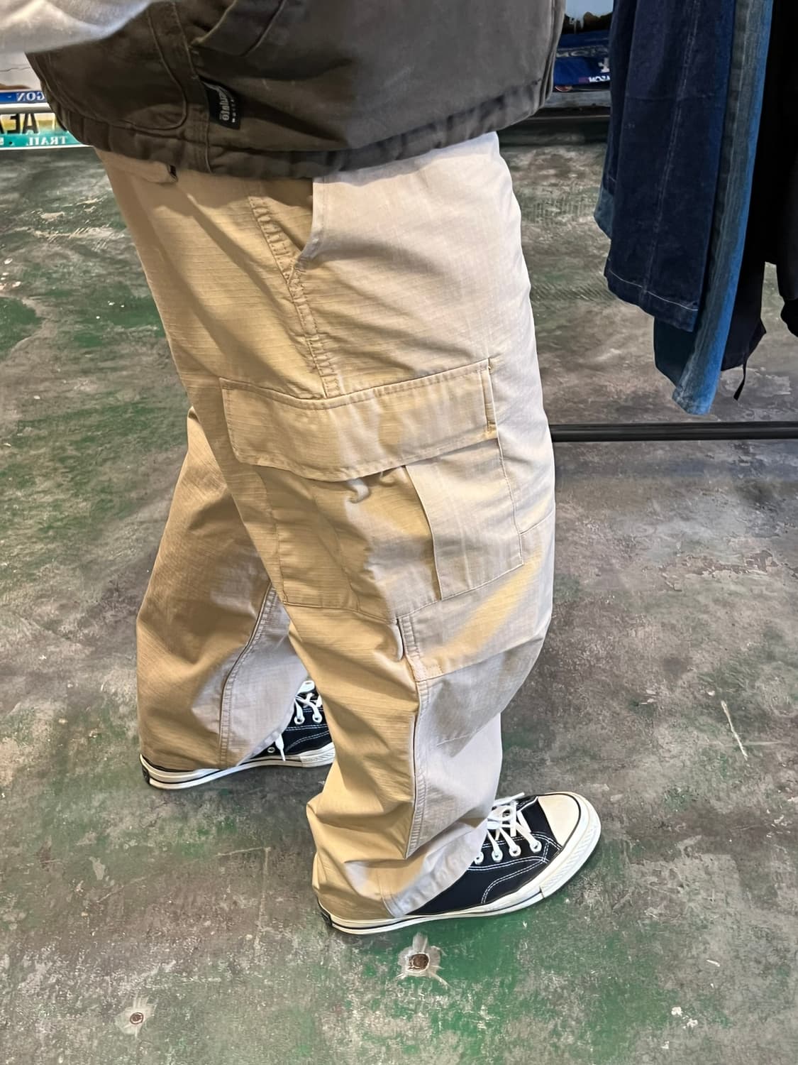 [34] 일본빈티지 밀리터리 립스탑 카고 팬츠 상품이미지9