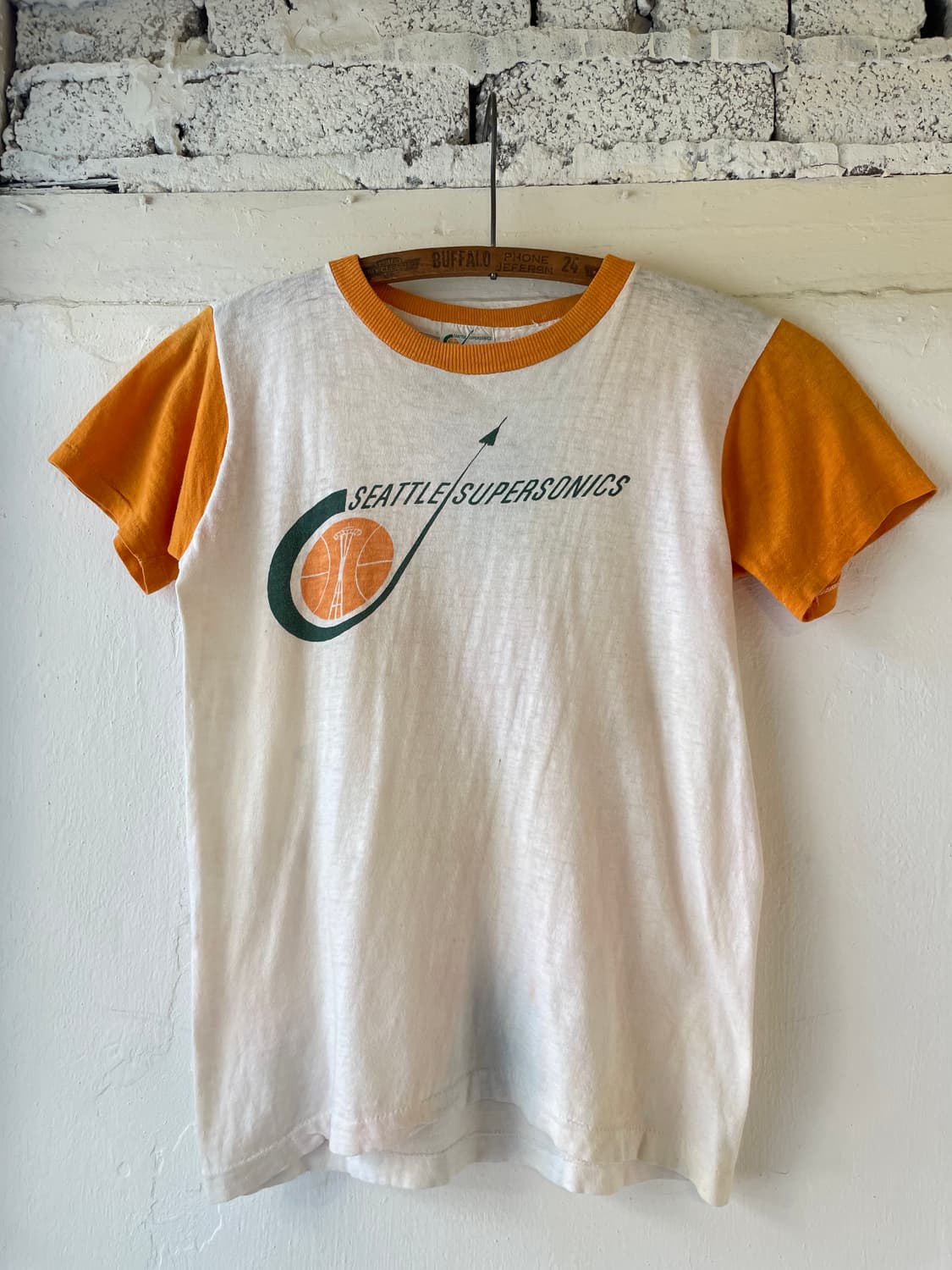 1970s-80s Vintage Ringer T-shirt  상품이미지1