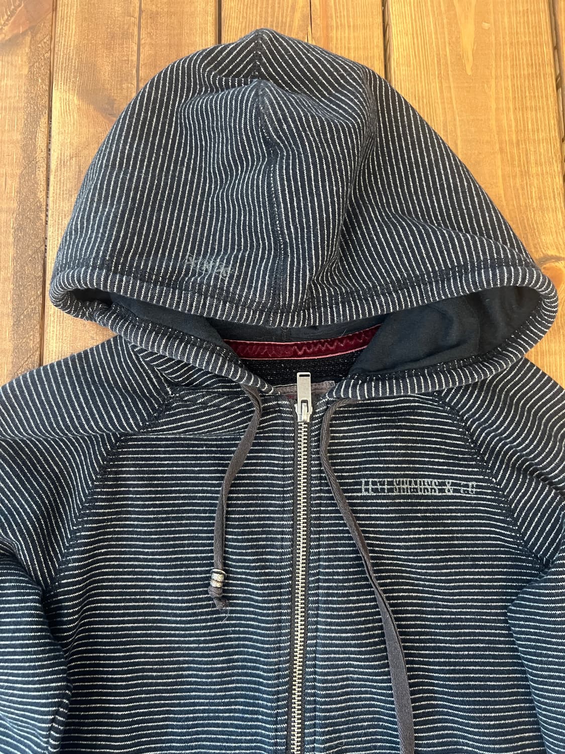 리바이스 블랙 스트라이프 후드집업 상품이미지8