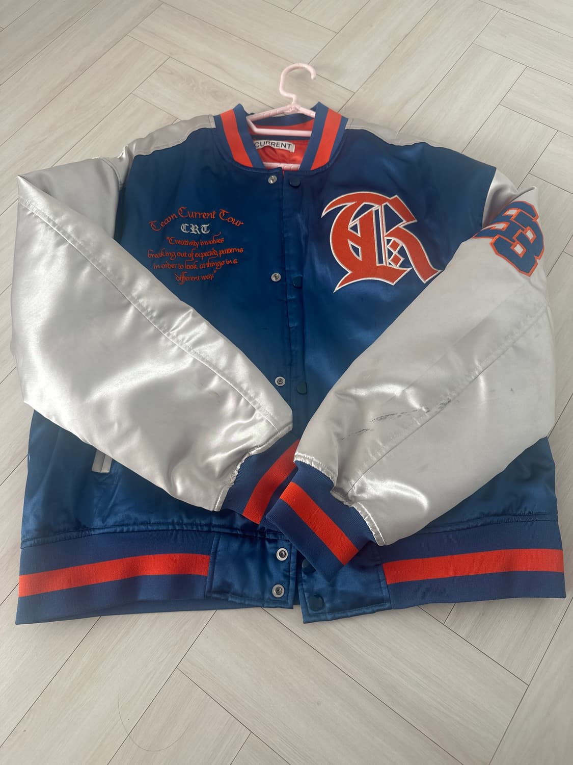 커렌트 바시티자켓 상품이미지2