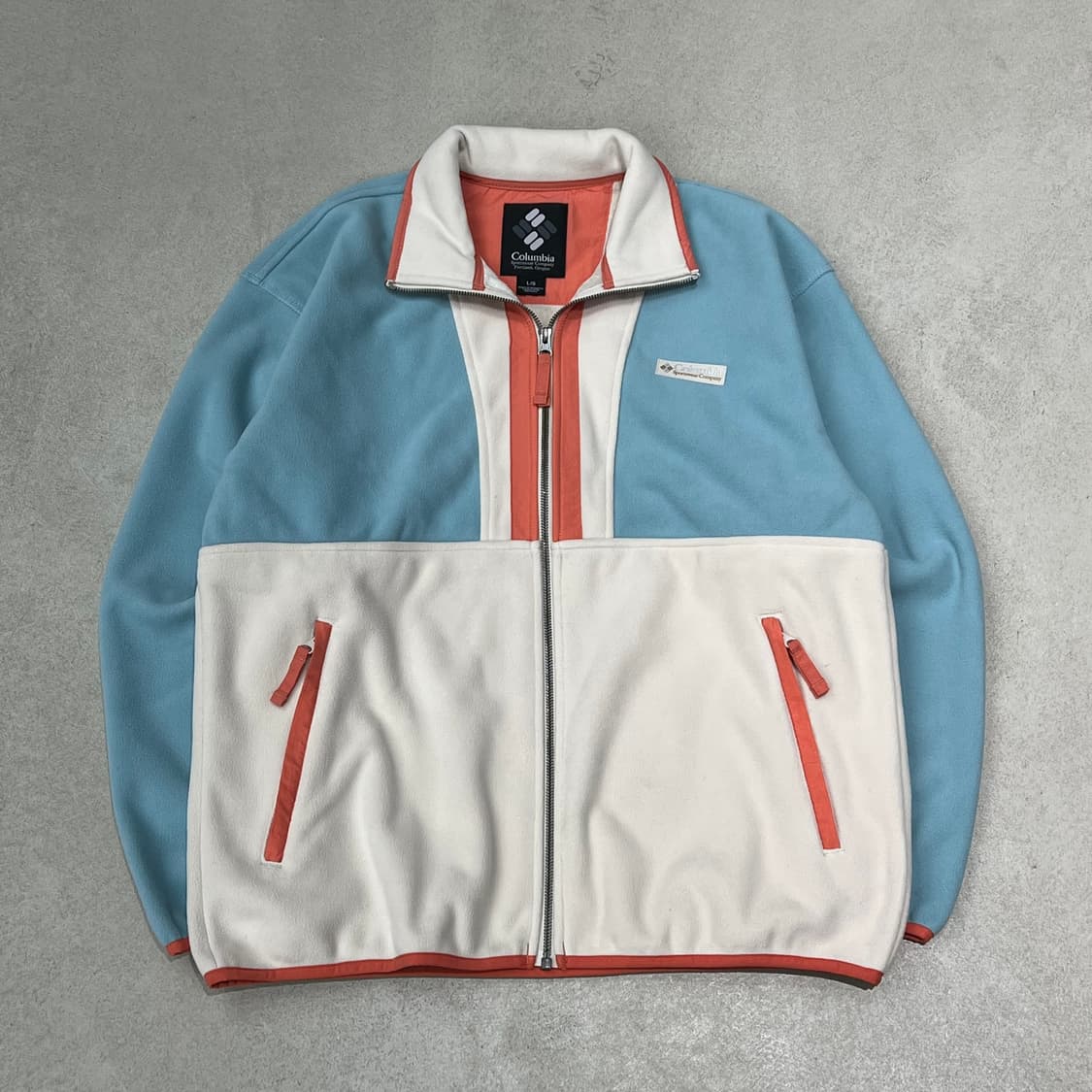 컬럼비아 배색 플리스집업 s09888 상품이미지1