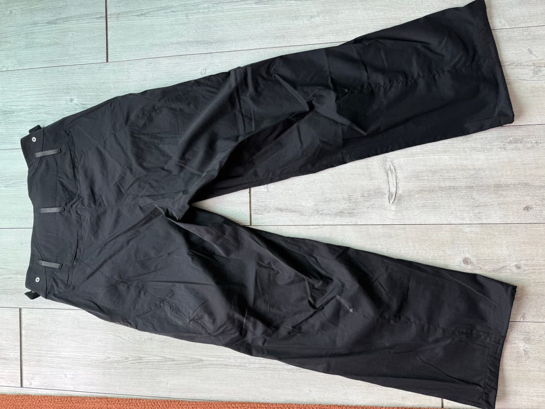 산산기어 Weld Patched Pants 패치드 팬츠 블랙 26ss 상품이미지5