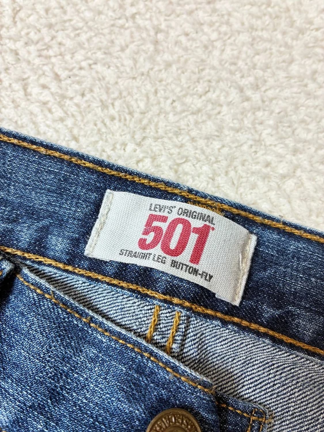 리바이스501 made in Mexico버튼플라이 데님 팬츠 PN8013 상품이미지7