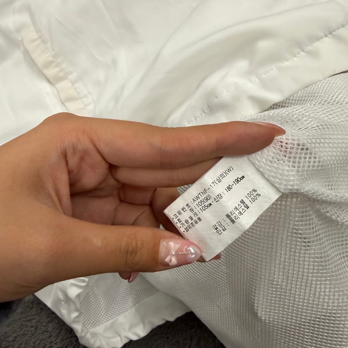 [정품/105] 아식스 올드스쿨 우븐 바람막이 자켓 상품이미지6