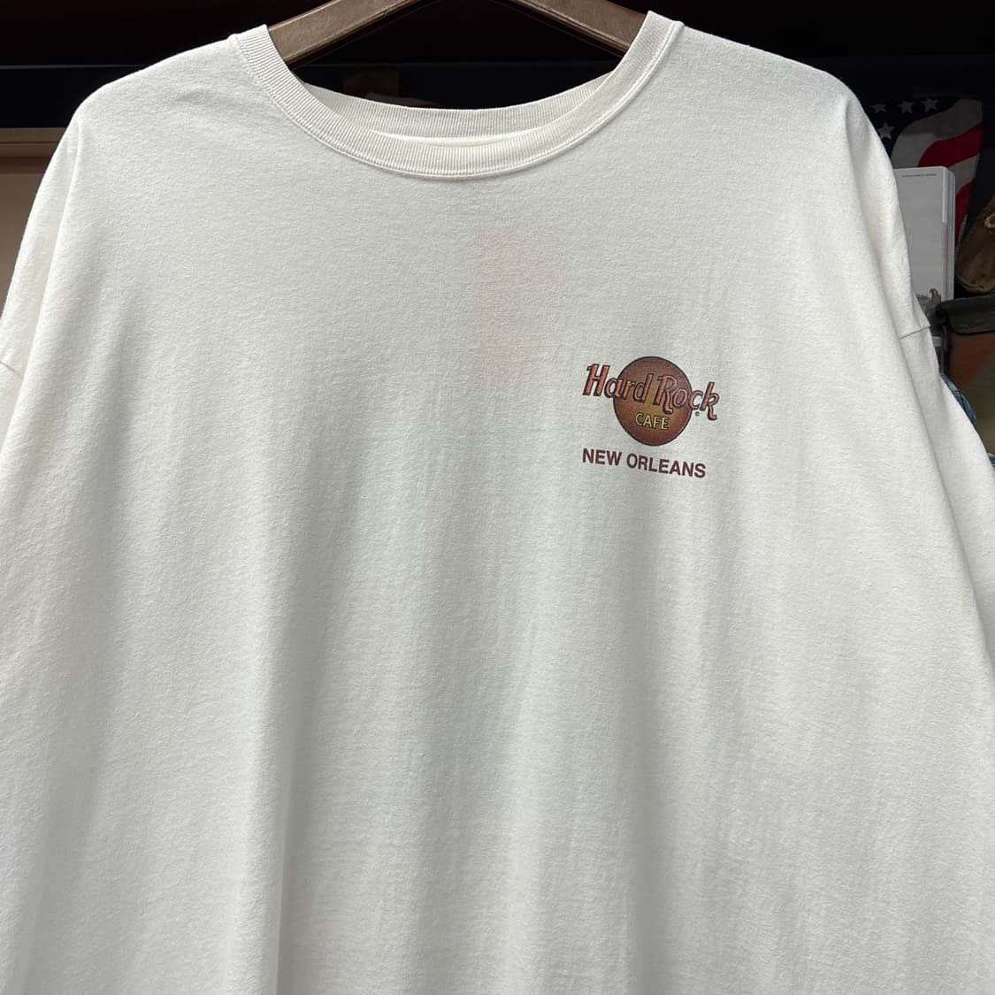 00s 하드락카페 뉴올리언스 블루스 재즈노트 프린팅 티셔츠 N1214 상품이미지3