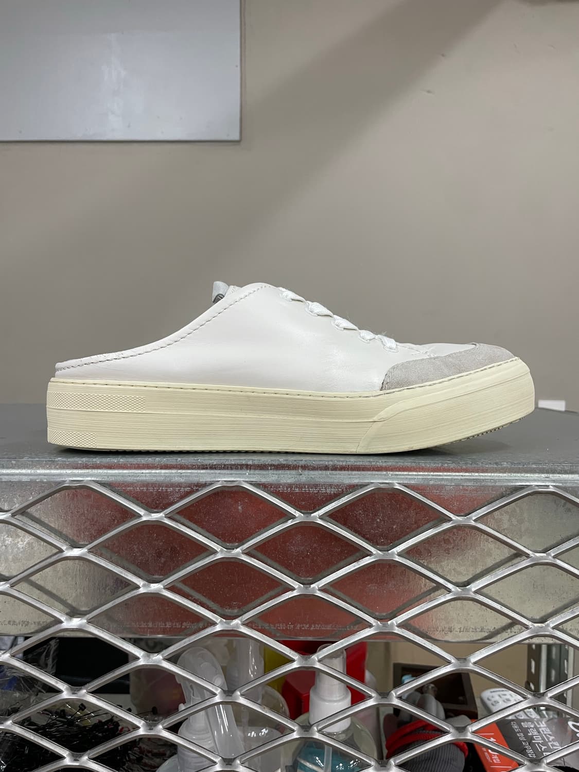 써네이 사보 뮬 화이트 43 상품이미지4