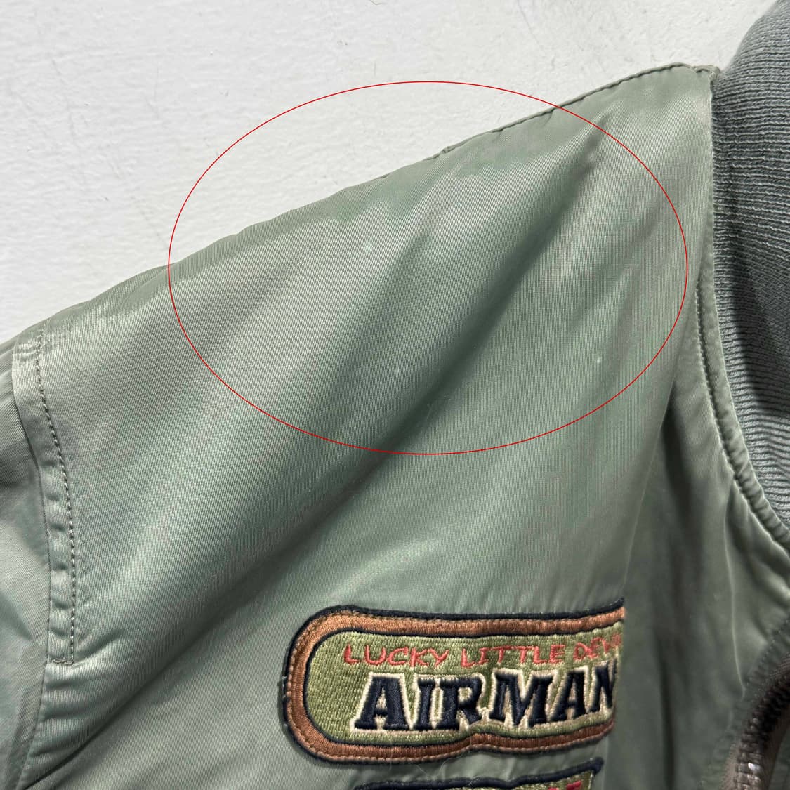 테드 컴퍼니 USAF 데빌 보이즈 MA-1 항공점퍼 상품이미지3