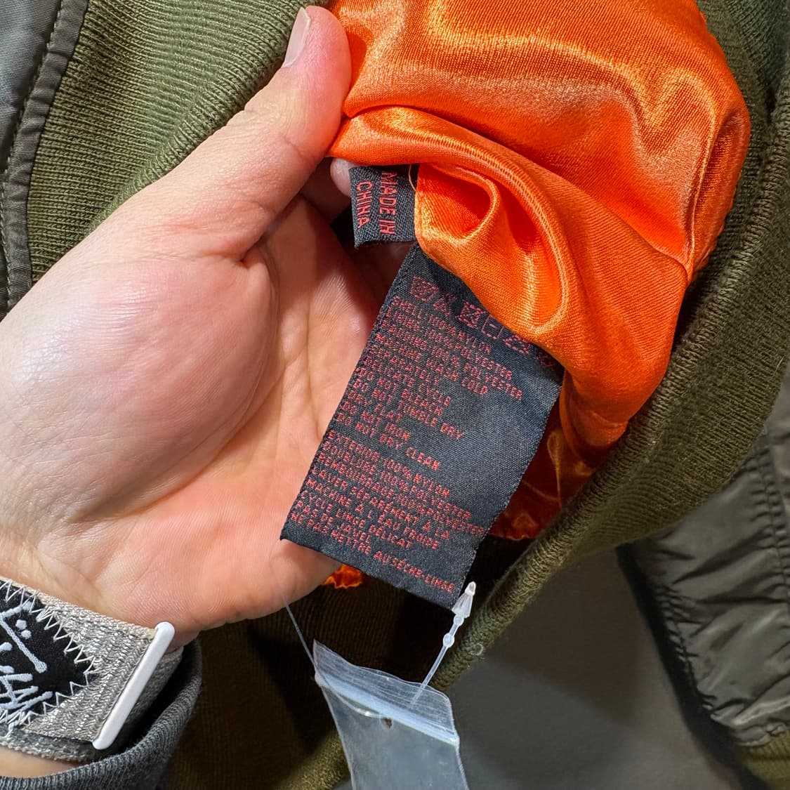 [M] Schott 쇼트 MA-1 자켓 상품이미지9