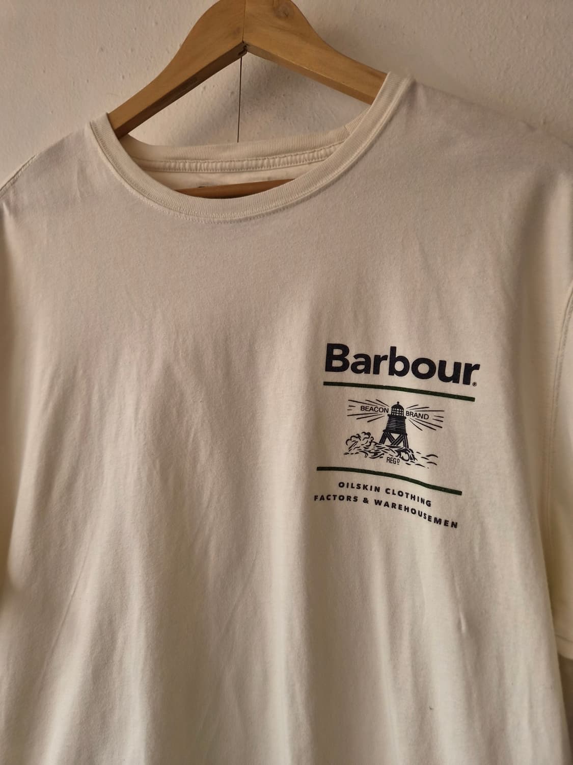 바버 Barbour 남성 라운드반팔티셔츠 XL사이즈 상품이미지4