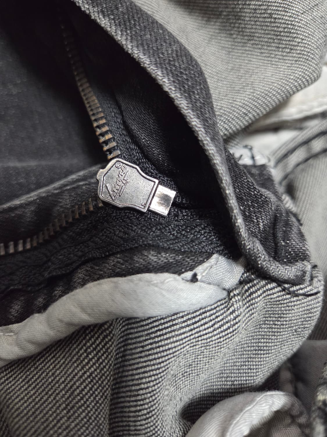 발망 블랙 바이커 데님팬츠 상품이미지8