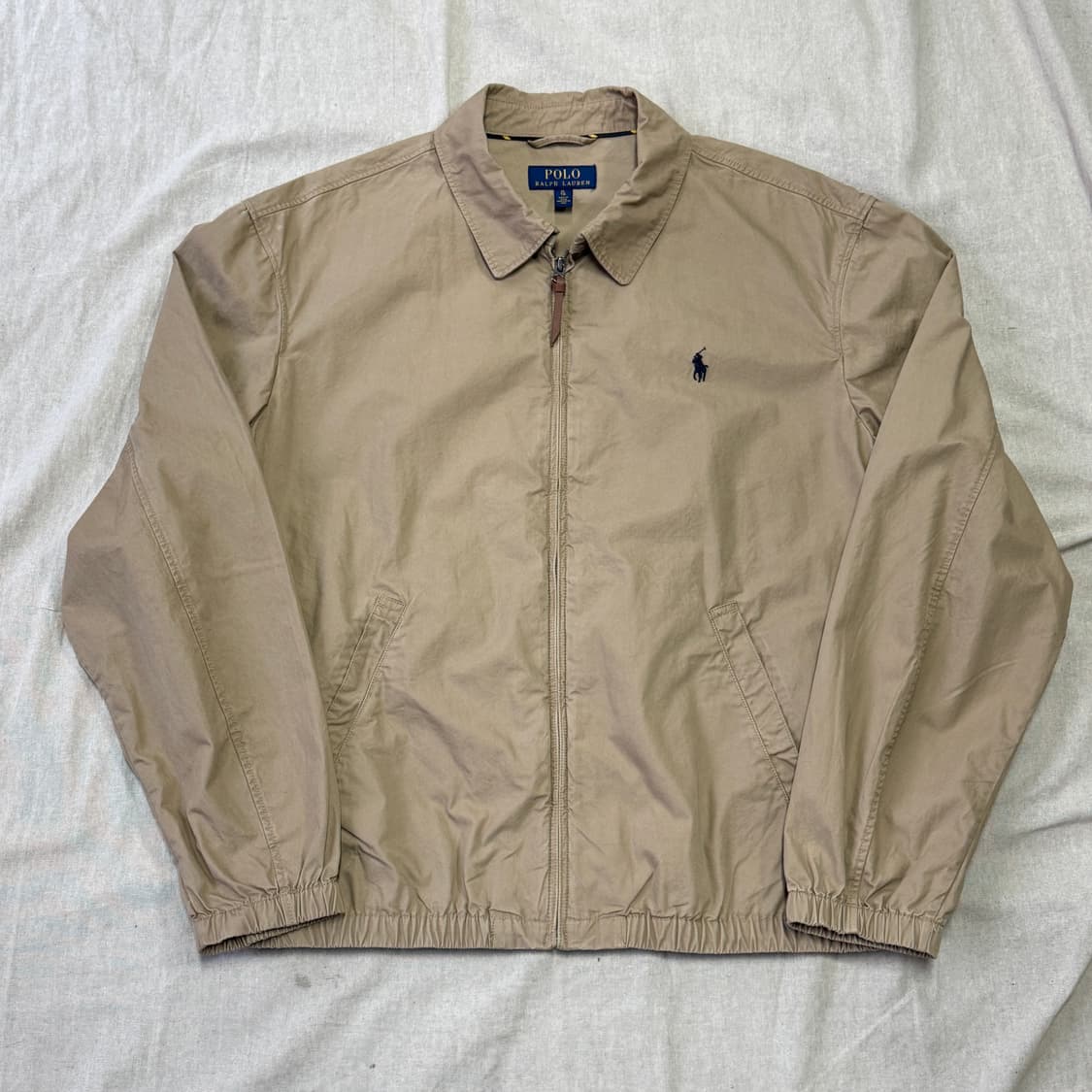 폴로랄프로렌 베이지 코튼 스윙 자켓 XL 상품이미지1