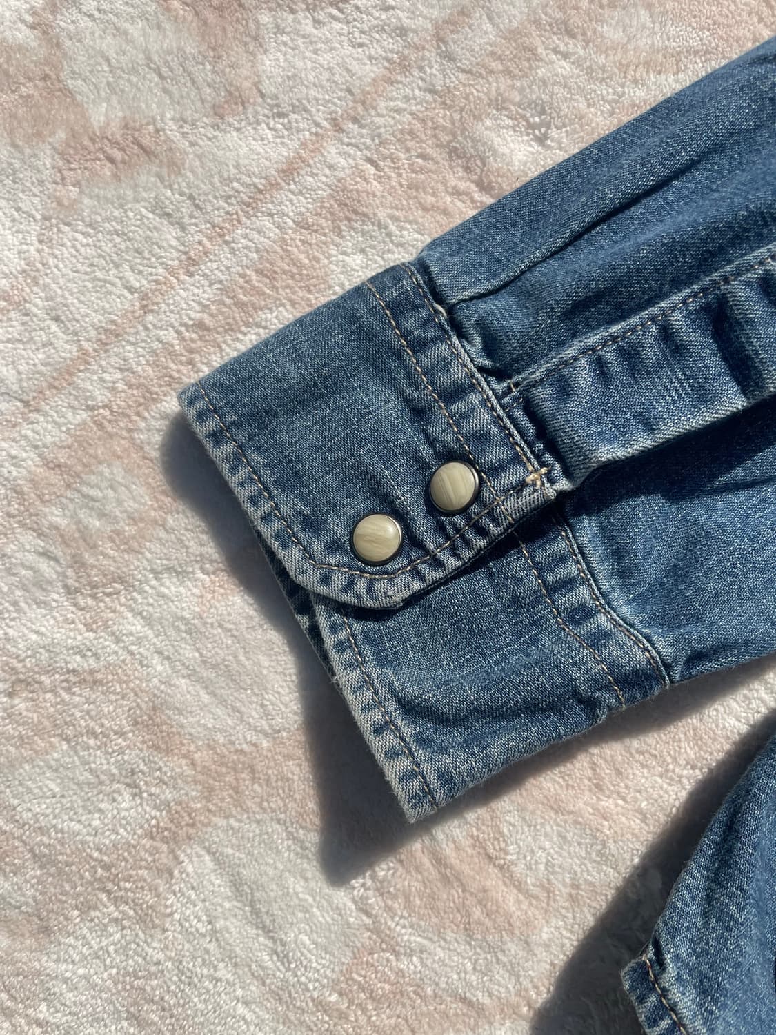 빈티지 웨스턴 데님셔츠  상품이미지7