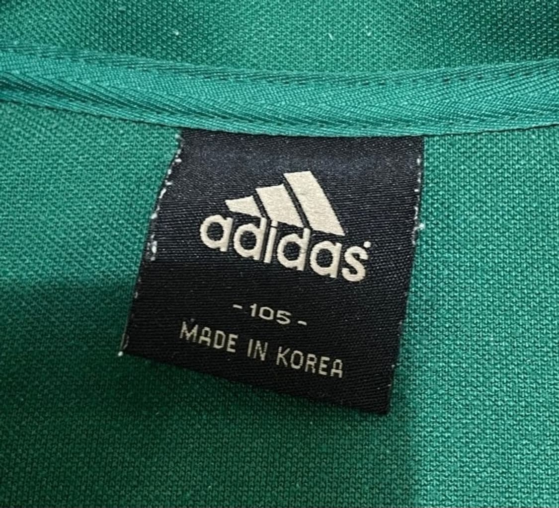 아디다스 초록 그린 트랙탑 져지집업 100/L 상품이미지3