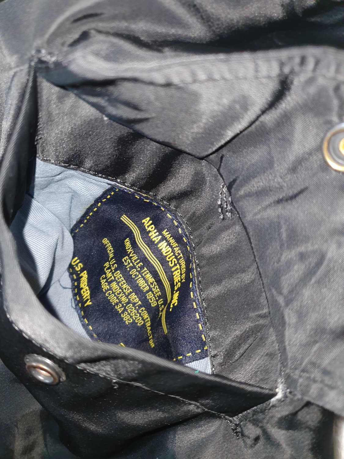 ALPHA 알파인더스트리 마원 Ma1 항공쟈켓 XS 상품이미지4