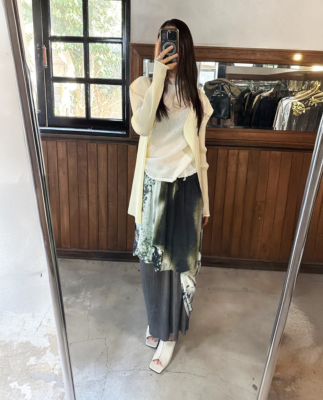 PLEATS PLEASE long pleated skirt 상품이미지5