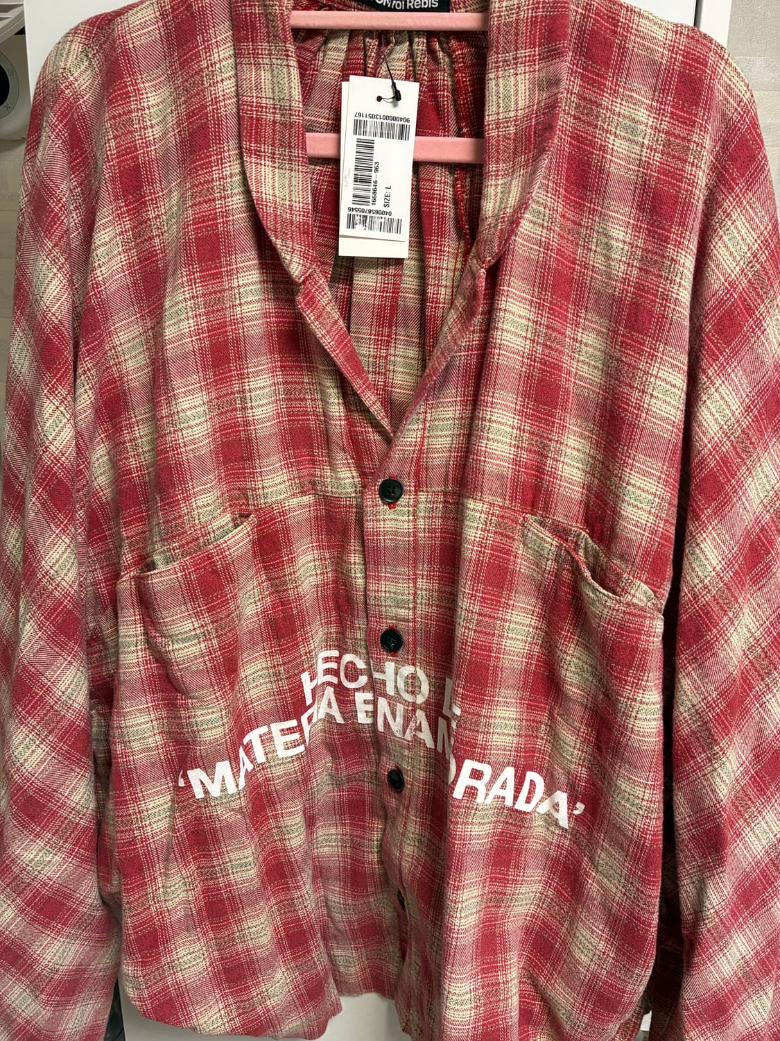 RRR123 체크셔츠 새상품입니다 상품이미지2