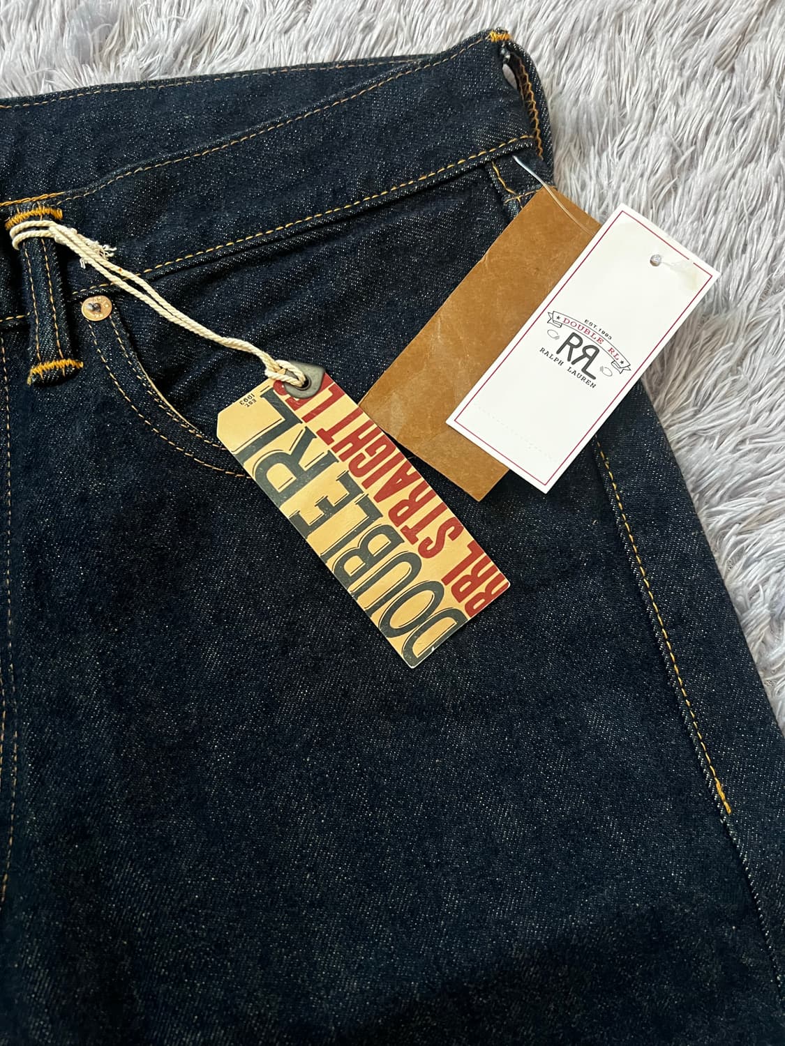 [새상품, 32x30] RRL 셀비지 데님 상품이미지2