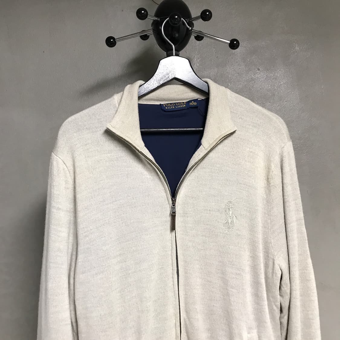 폴로 랄프로렌 니트 집업 M 상품이미지2