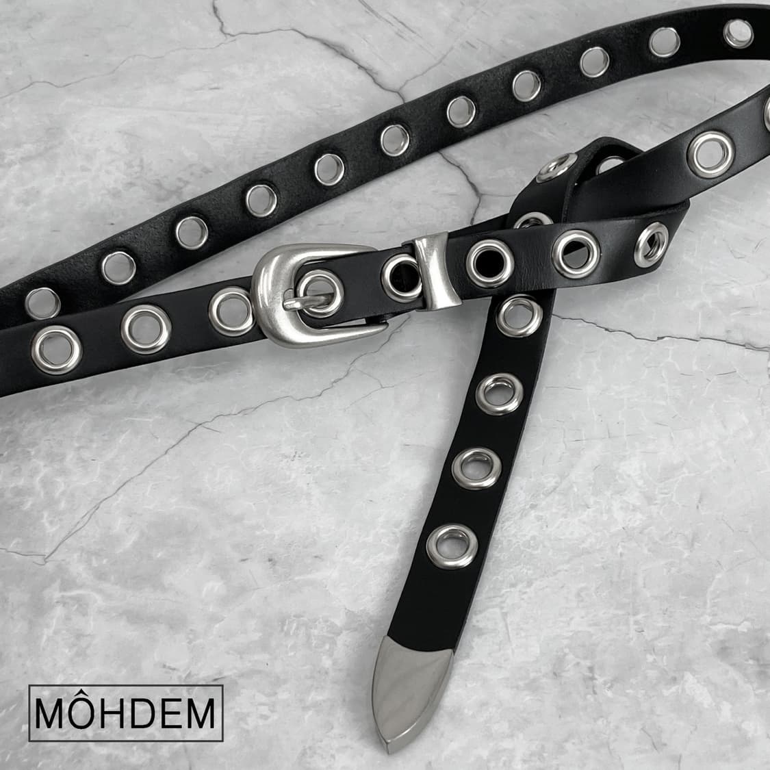 [Unisex] 아일렛 이태리소가죽 벨트 상품이미지1