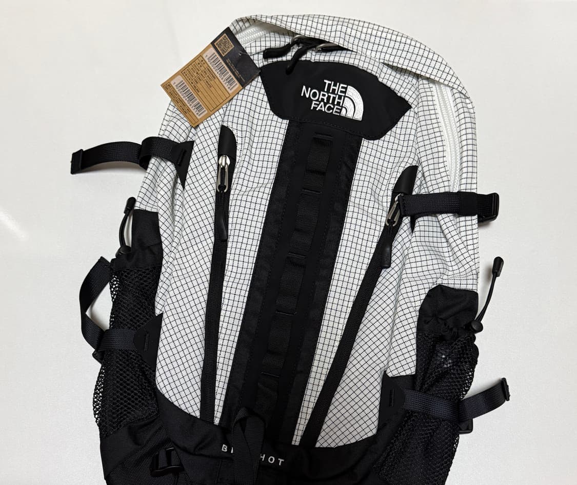 노스페이스 빅 샷 화이트 백팩 가방 상품이미지1