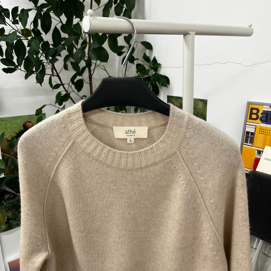 아떼바네사브루노 캐시미어100% 니트 S 상품이미지2