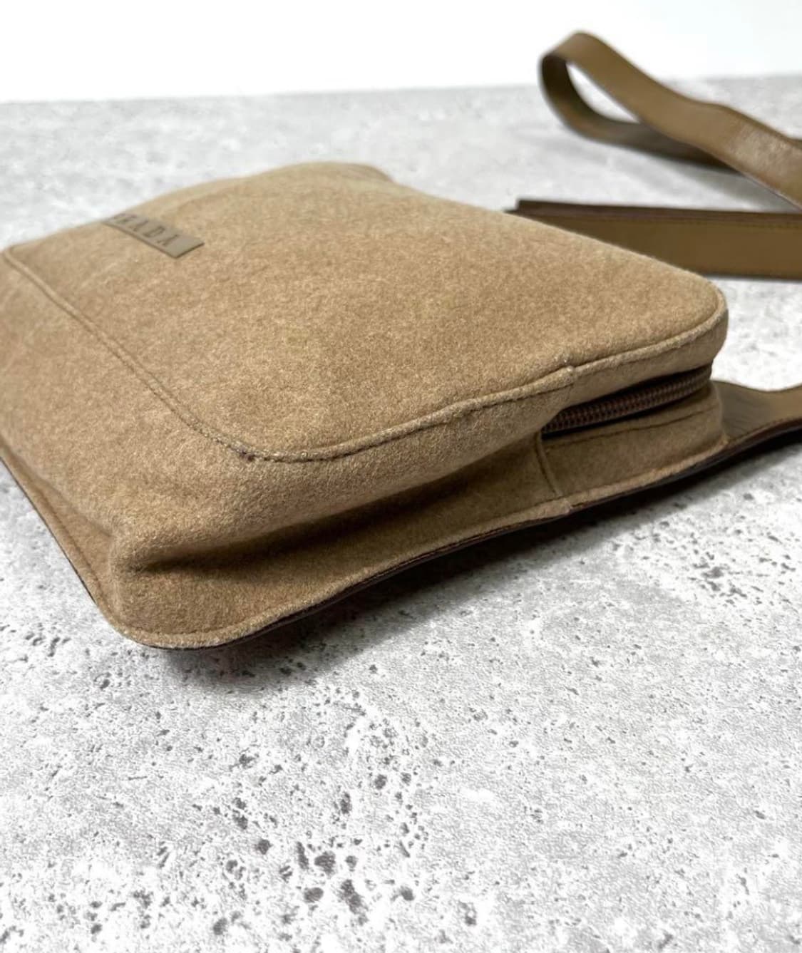 SS1999 PRADA canvas leather shoulder bag 상품이미지5