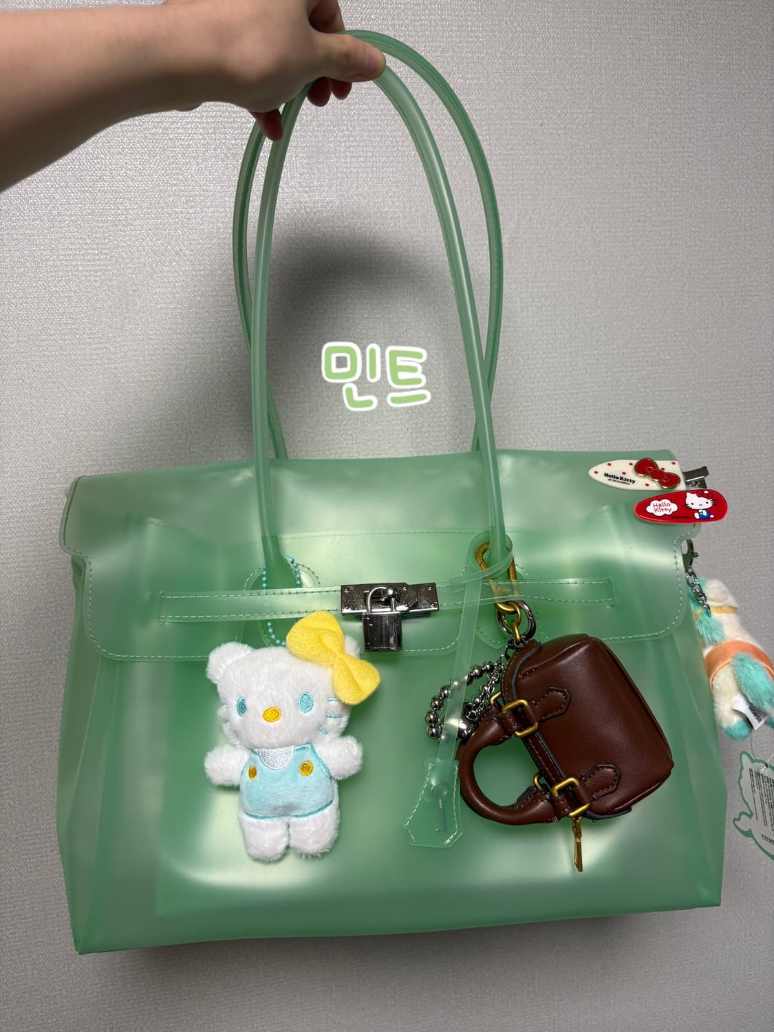 당일배송) 젤리 버킨백 미디움 상품이미지3