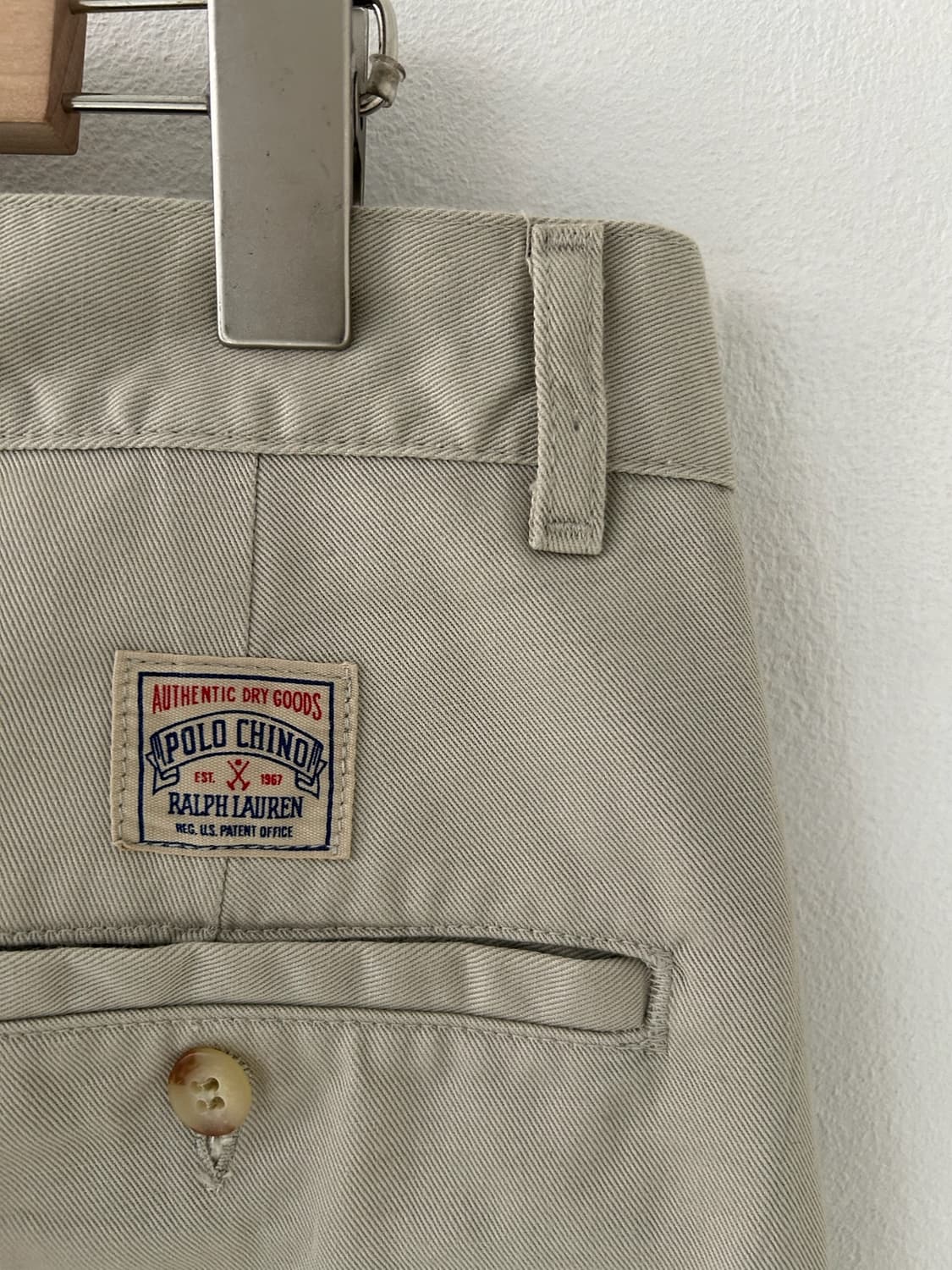 80-90's old label polo 2tuck chino pant. 상품이미지9