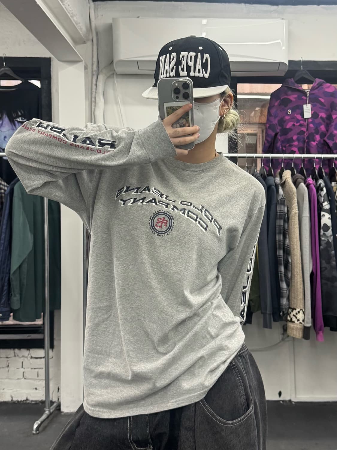 폴로 진스 빅로고 롱슬리브 상품이미지4