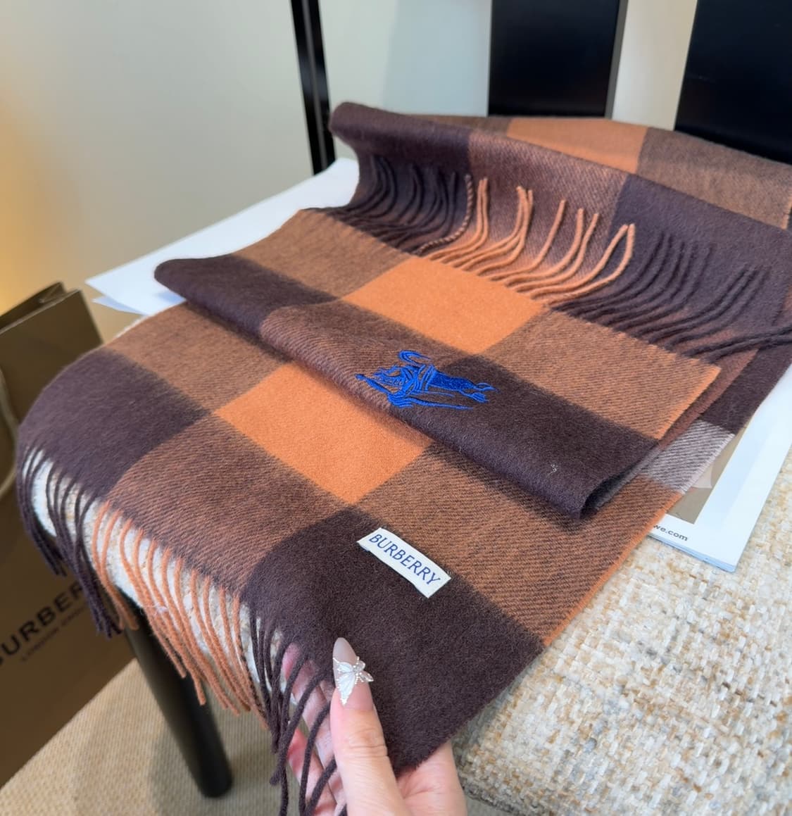 버버리 리버서블 스카프 상품이미지5