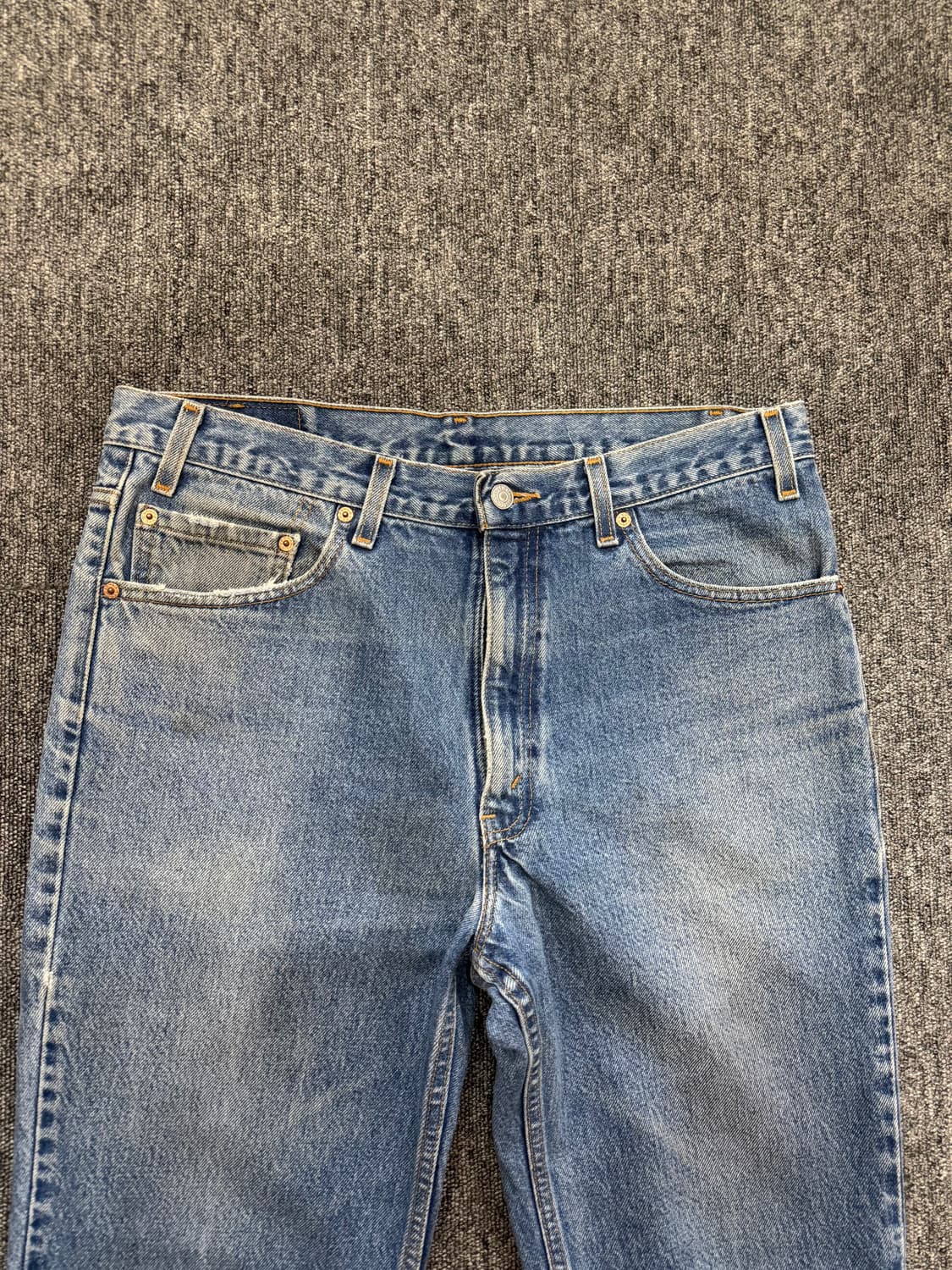 90s USA 리바이스 517 미디움 워시드 데님 36 상품이미지3
