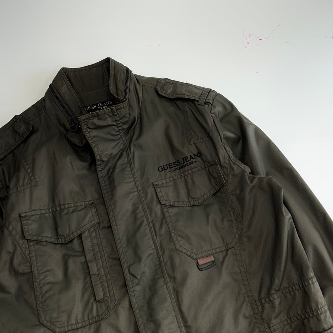 Guess 게스 브라운 멀티포켓 자켓 상품이미지4