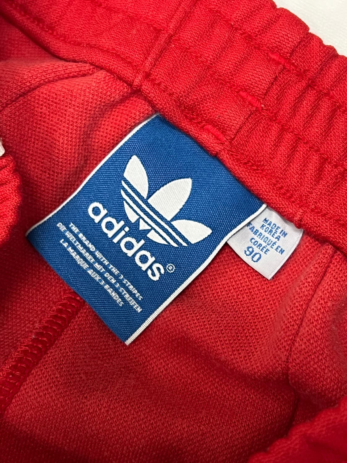 (90) 아디다스 유로파 트랙 팬츠 레드 상품이미지3