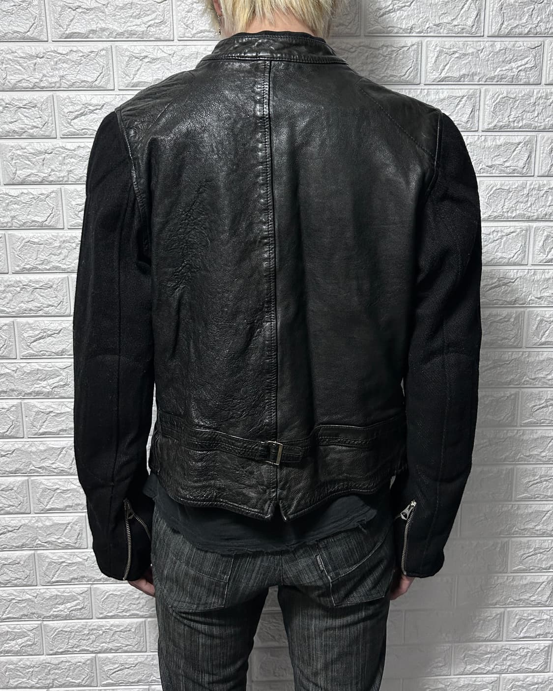 골든 구스 카프스킨 & 울 하이브리드 자켓 상품이미지4