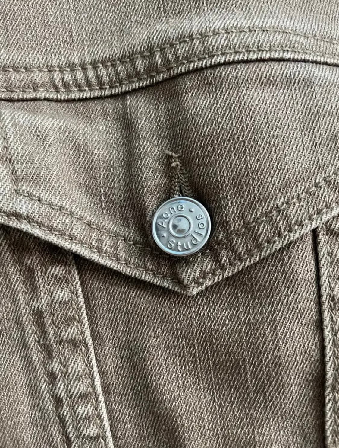 아크네 스튜디오 워싱 청자켓 proxy beige 상품이미지3