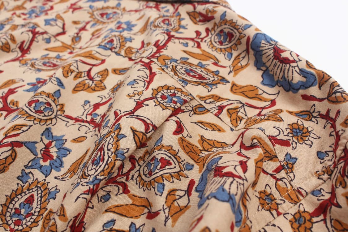 Back Number Paisley Open Collar Shirt 상품이미지9