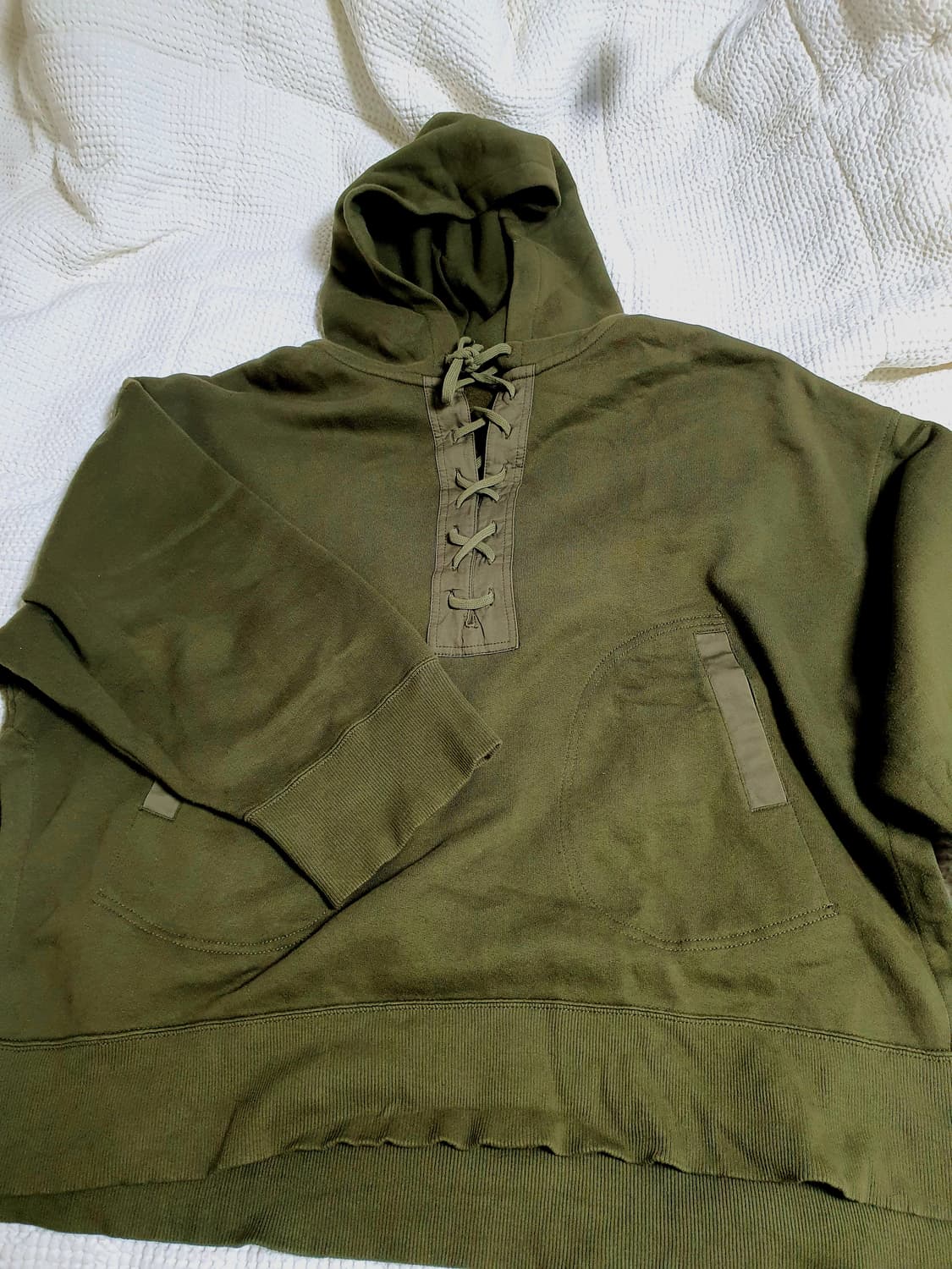 폴로 랄프로렌 레이스업 후드티 상품이미지3