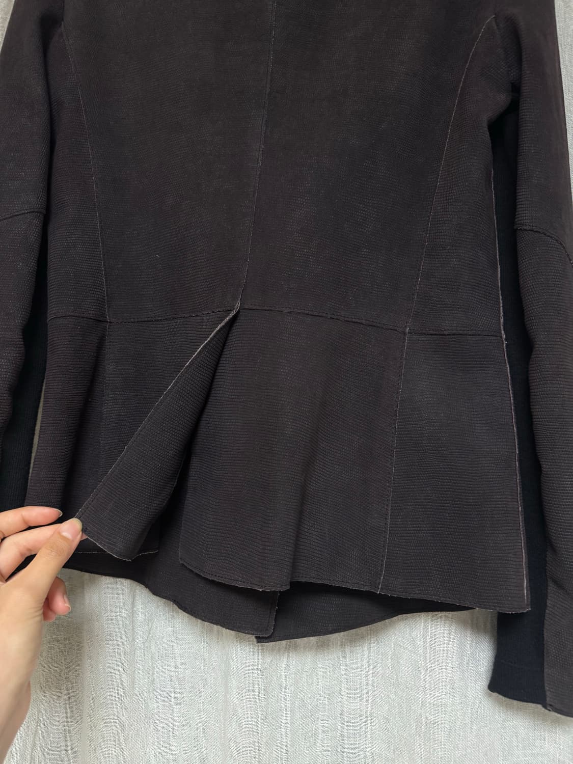 Helmut Lang 헬무트랭 레더 양가죽 자켓 상품이미지7