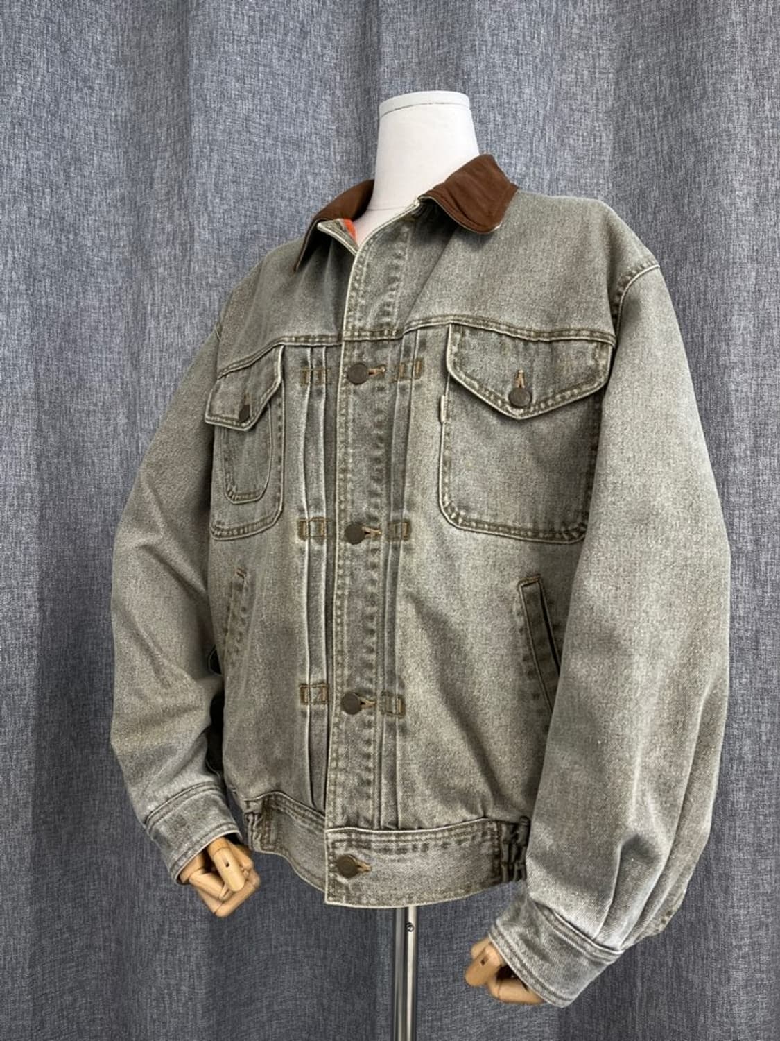 일본빈티지 MAUL RUCK 데님 트러커 자켓/#3541 상품이미지2
