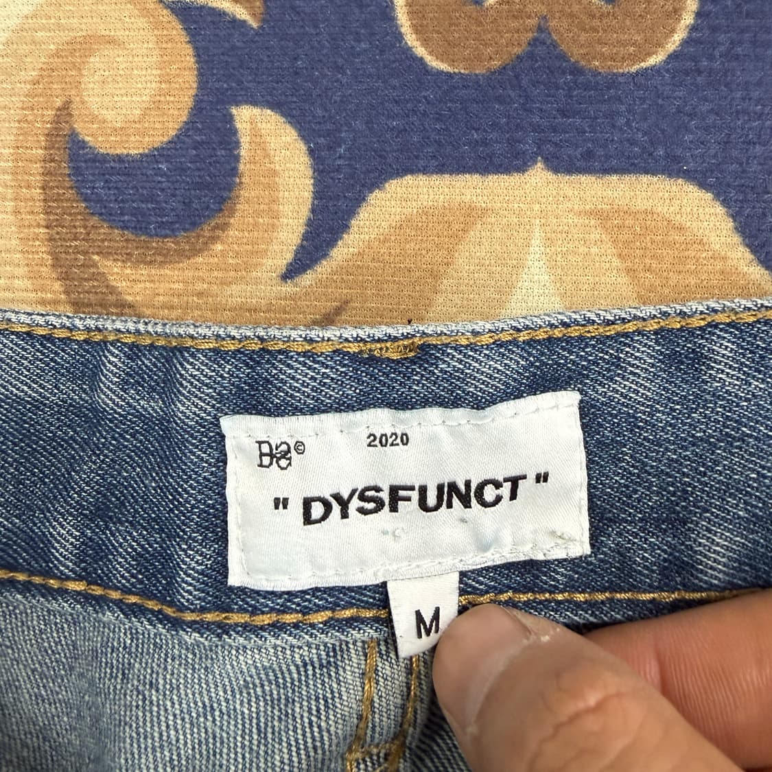 (M)디스펑트 DYSFUNCT 와이드 카펜터 데님팬츠 상품이미지4