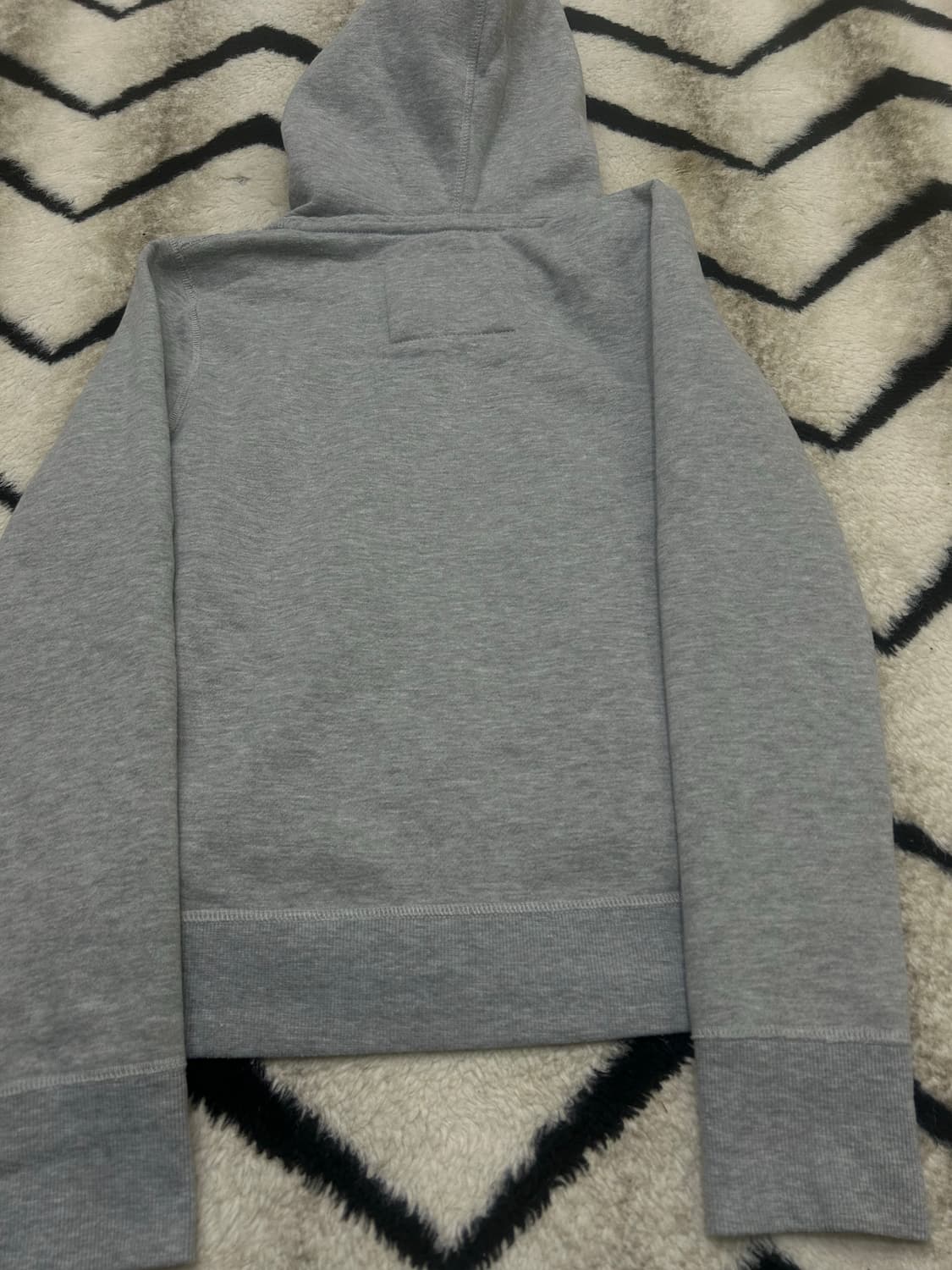 [S]홀리스터 스펠아웃 후드집업/그레이/기모 상품이미지4